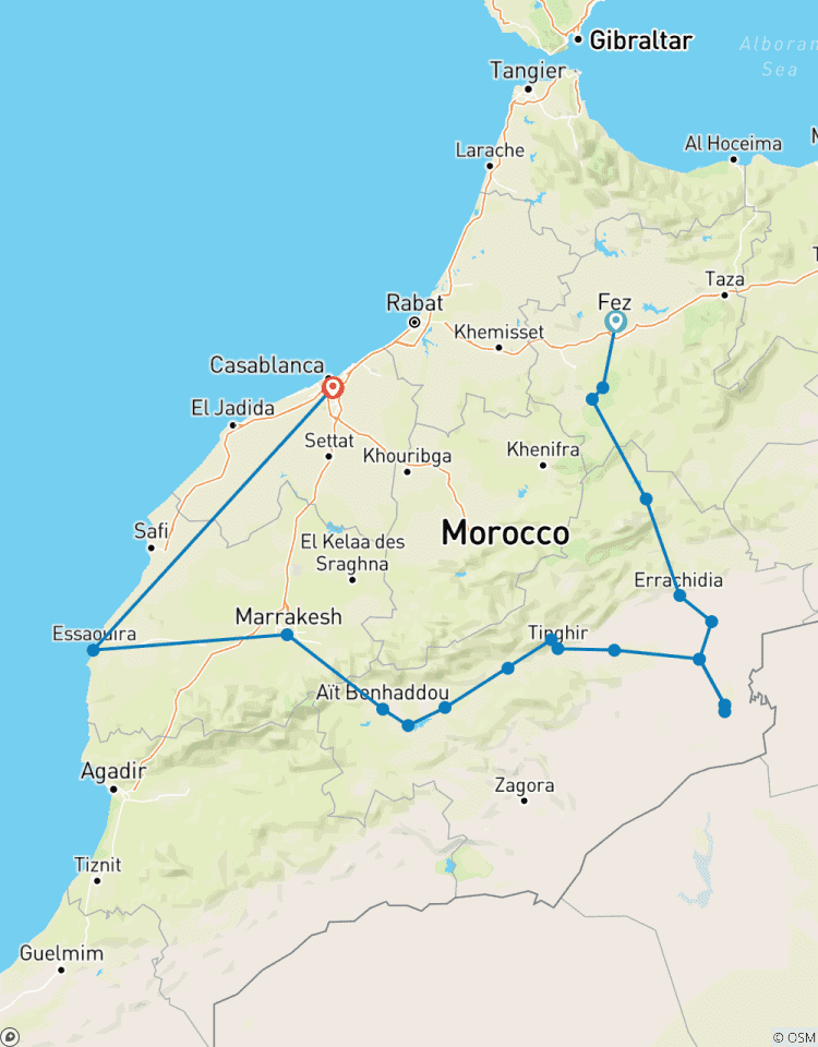 Sur les traces des nomades circuit