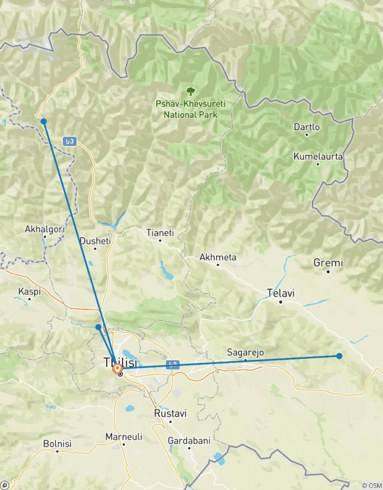 Circuito Nochevieja en Tiflis