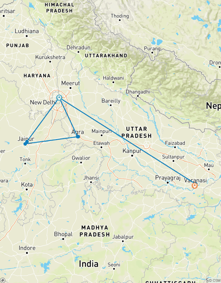 Golden Triangle with Varanasi Budget Tour Tour