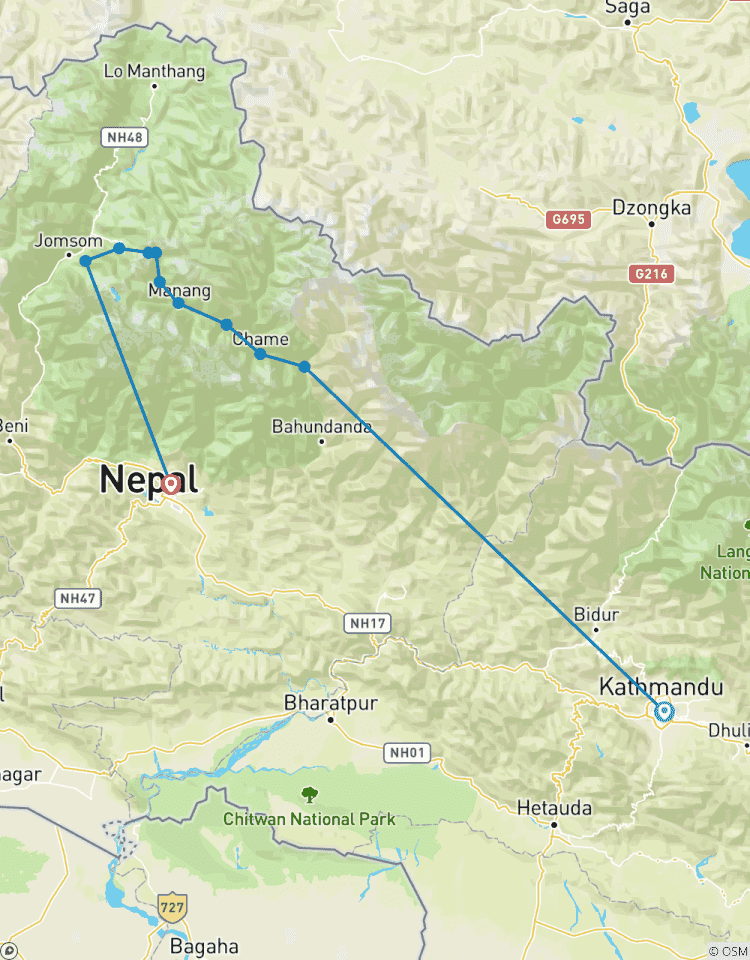 Annapurna Circuit Trek - 10 Tage Rundreise