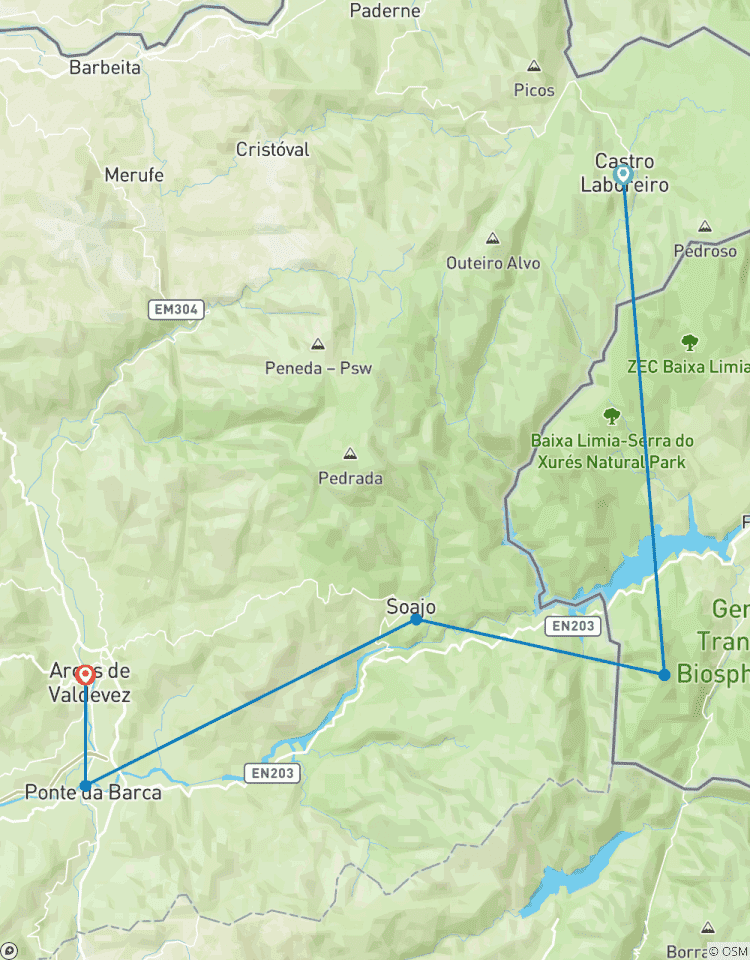 Peneda Gerês National Park self-guided hike tour Tour