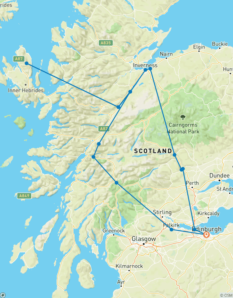 Circuito Loch Ness, Las Pozas de las Hadas e Isla de Skye