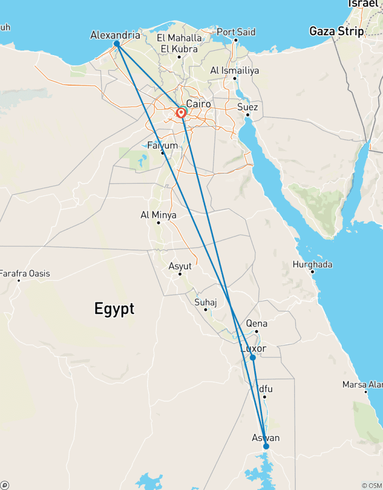 Circuito La historia antigua de Egipto - grupo pequeño