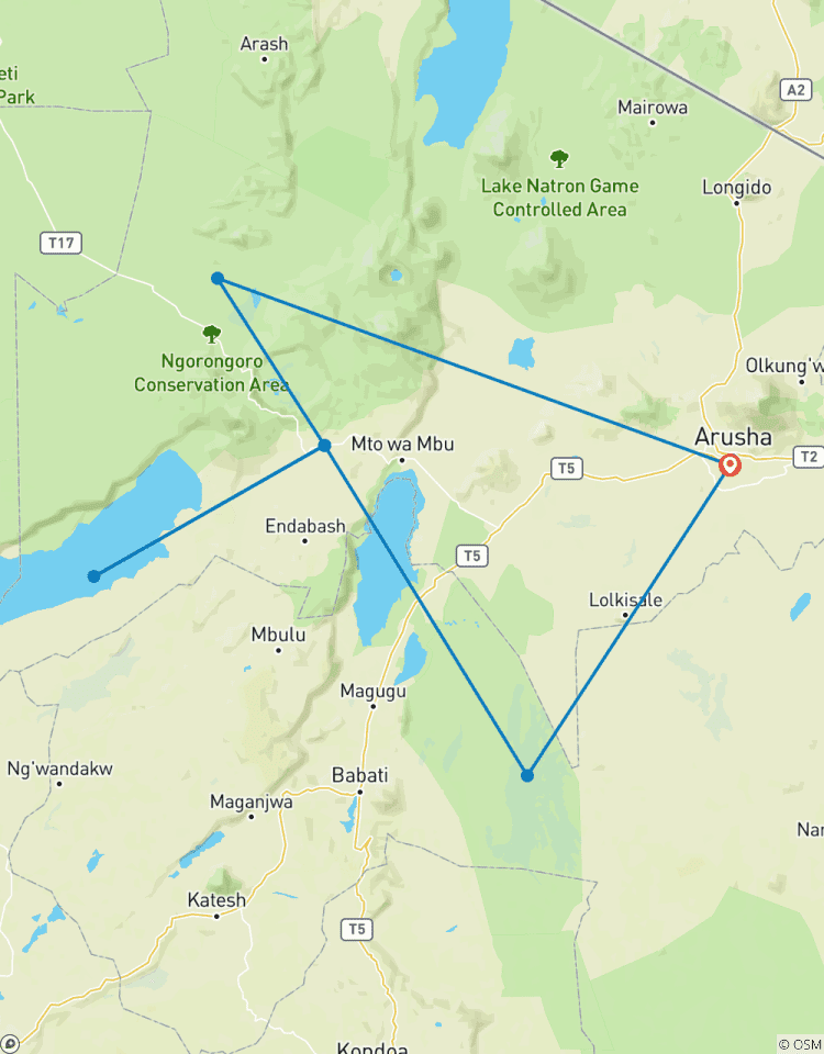 5 Days Culture Tour, Mukuru Village – Tarangire NP – Lake Eyasi and Ngorongoro Crater Tour