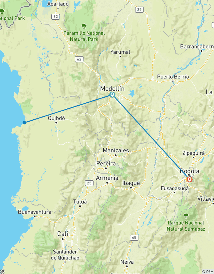Colombia Undiscovered Pacific Coast Tour