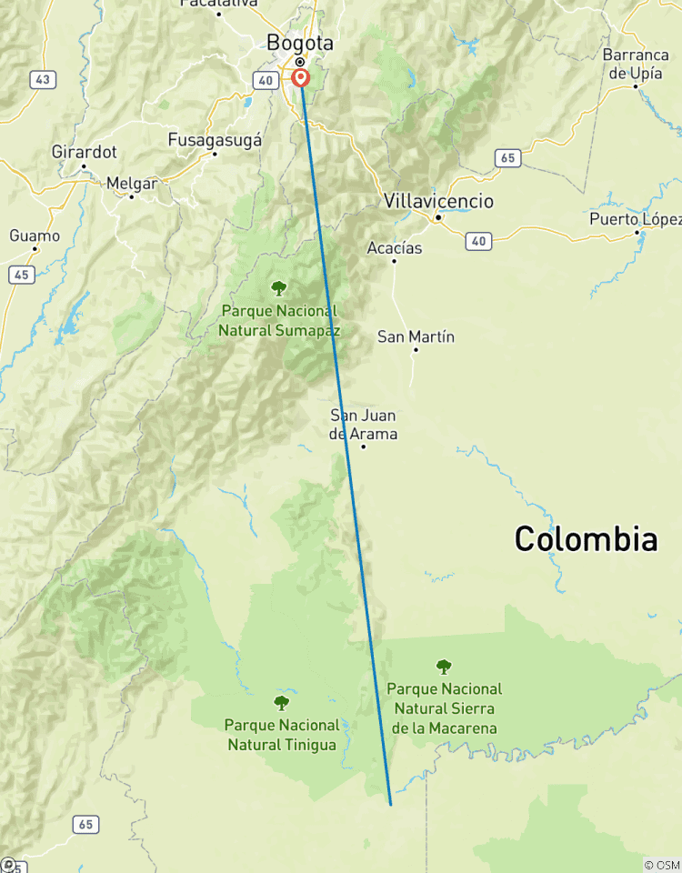 Colombia - Caño Cristales - River of the 7 Colors Tour