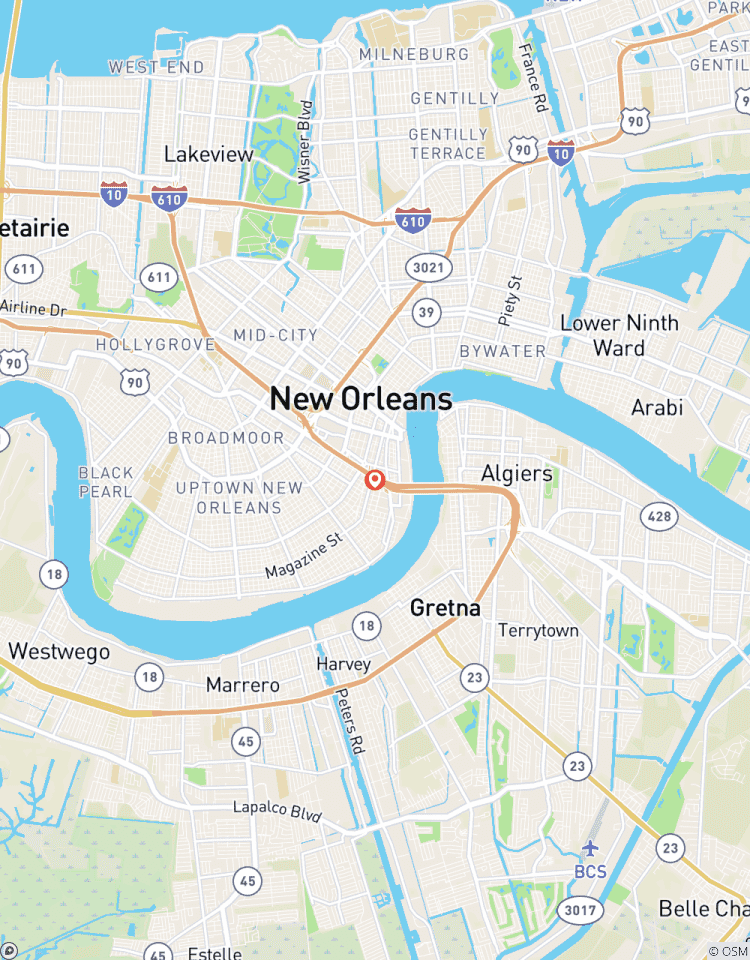 Circuito Lo más destacado de Nueva Orleans