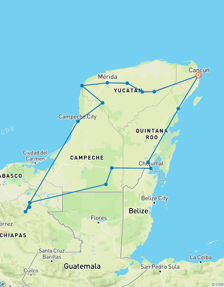 Ontdek Yucatán!-rondreis