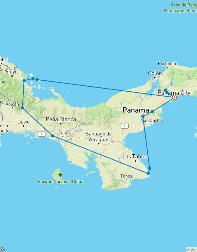 Panama op vier wielen-rondreis