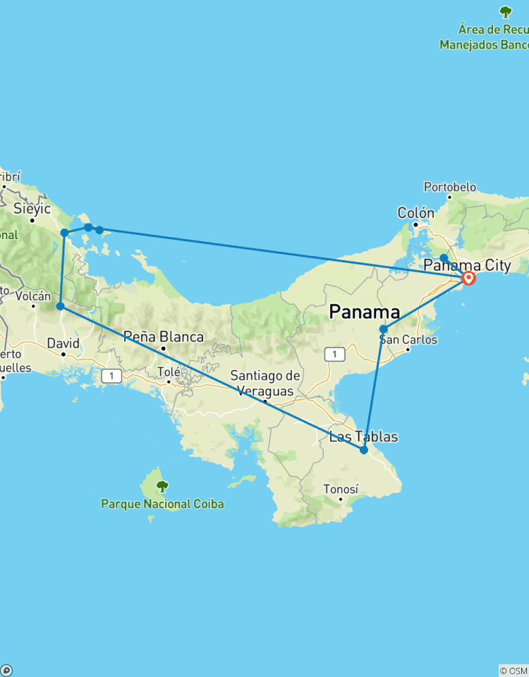 Hoogtepunten van Panama-rondreis