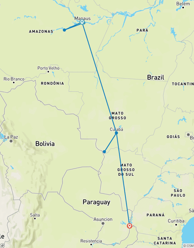 Naturwunder Brasiliens Rundreise