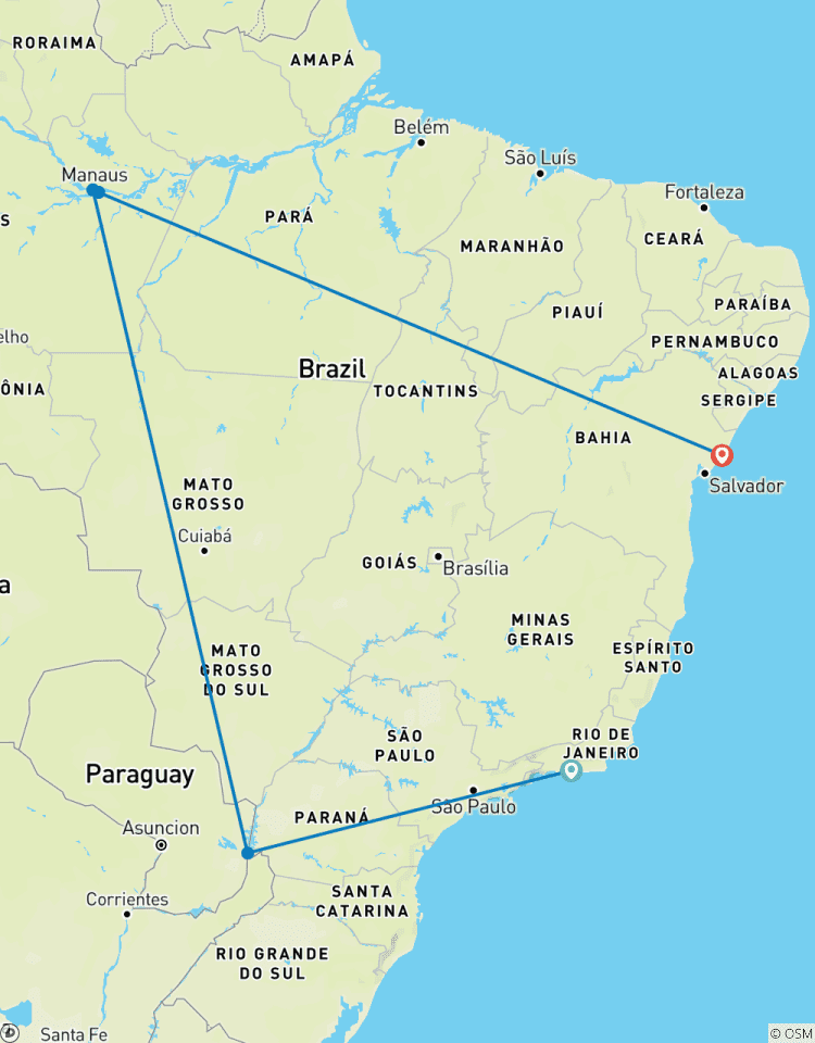 Brasilien Highlights Rundreise