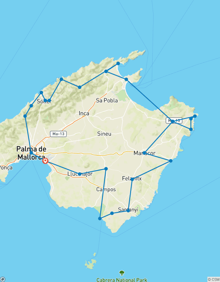 Mallorca: Road Bike tour. Tour