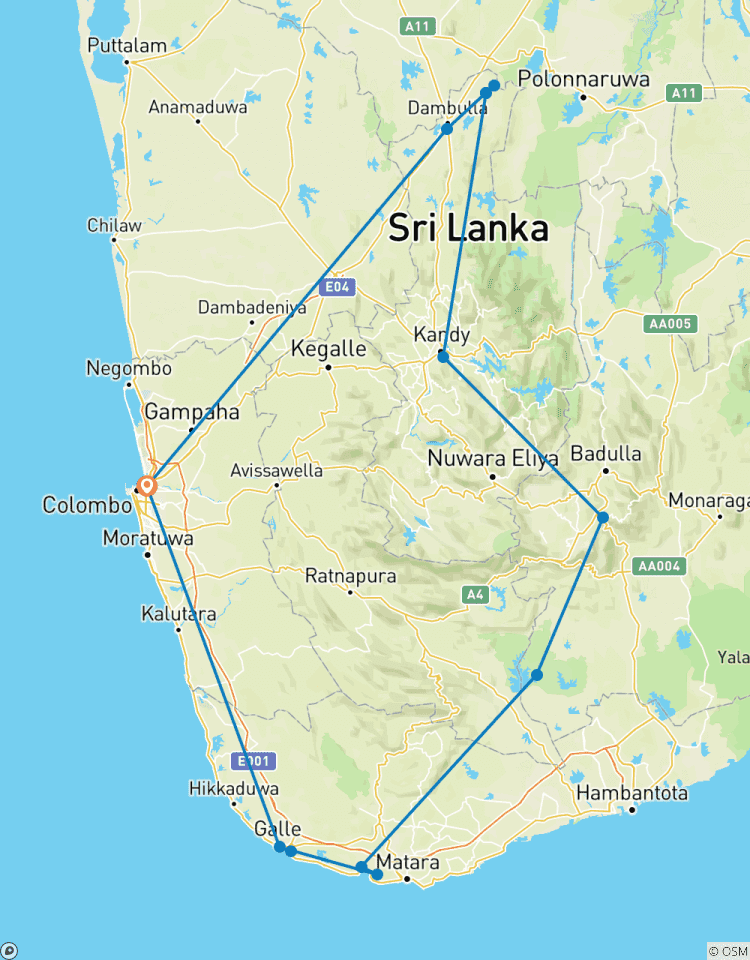 Backpacking Sri Lanka (15 days) Tour