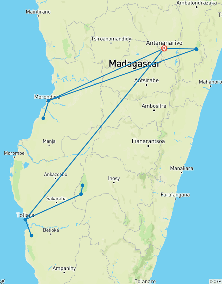 Circuito Madagascar - Descubriendo las maravillas del este, el oeste y el sur
