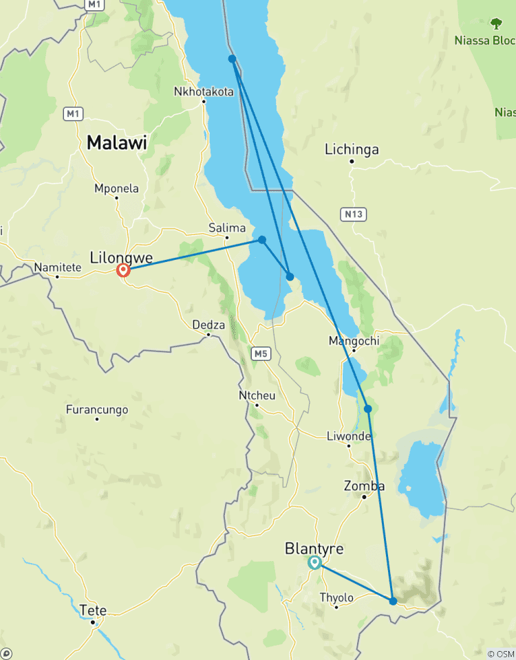 Conservation safaris & Lake Malawi Tour