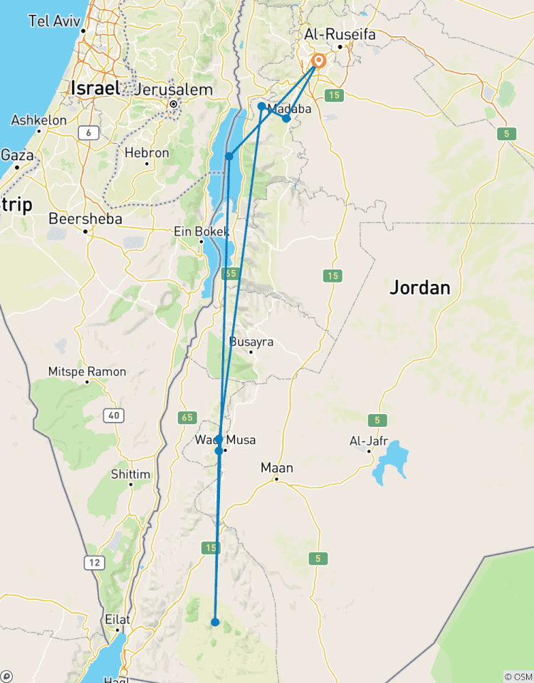 Legends of Jordan every Sunday & Tuesday Tour