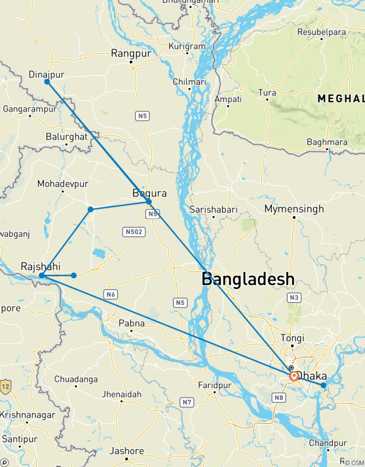 Private North Bengal Tour with 2 Internal Flights & 4-star Hotels Tour