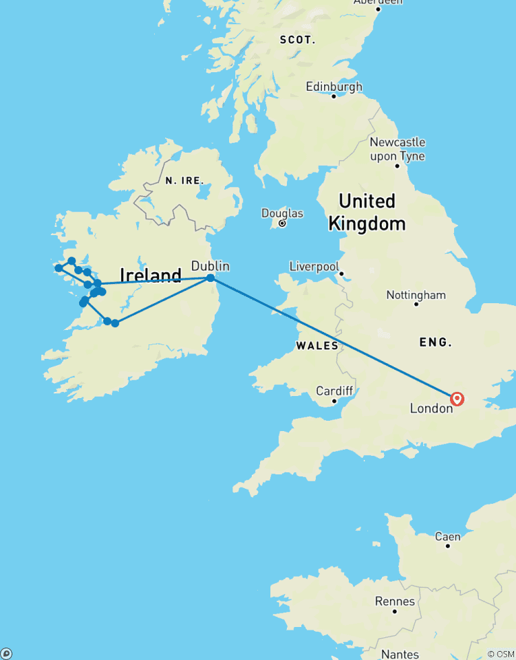 London - Dublin & The West Coast Explorer Tour