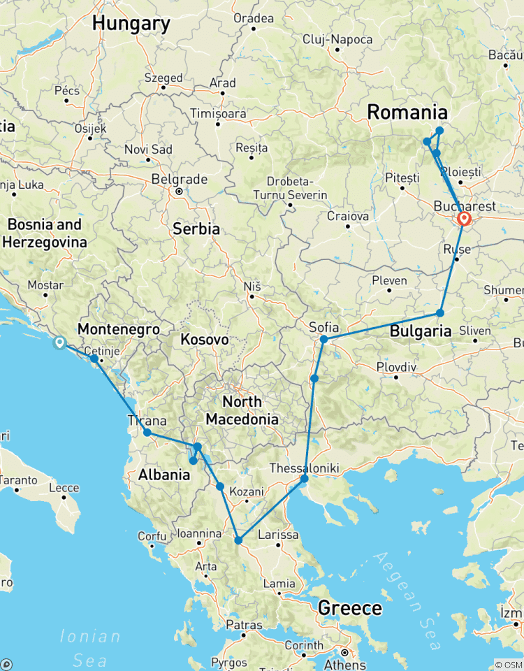 Höhepunkte Osteuropas: von Dubrovnik nach Bukarest Kleingruppenreise Rundreise