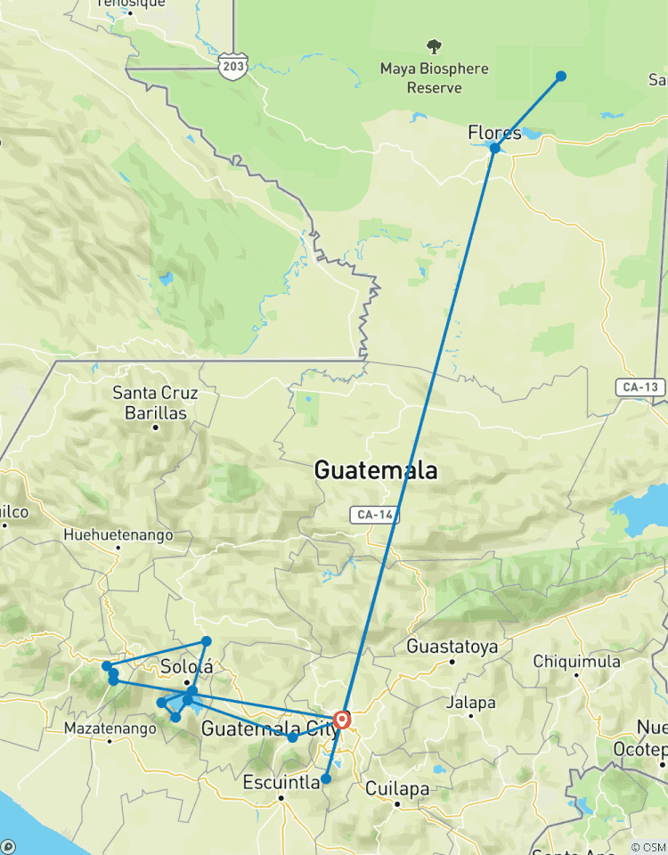 Höhepunkte Guatemalas Rundreise