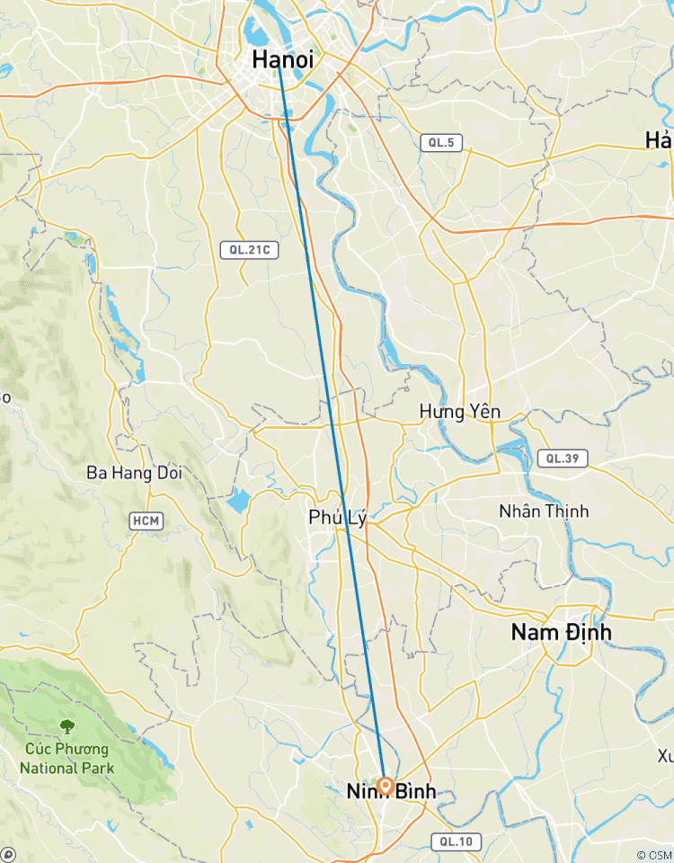 Circuito Escapa de lo urbano: Excursión de un día a Hoa Lu, la cueva de Mua y Trang An en Ninh Binh