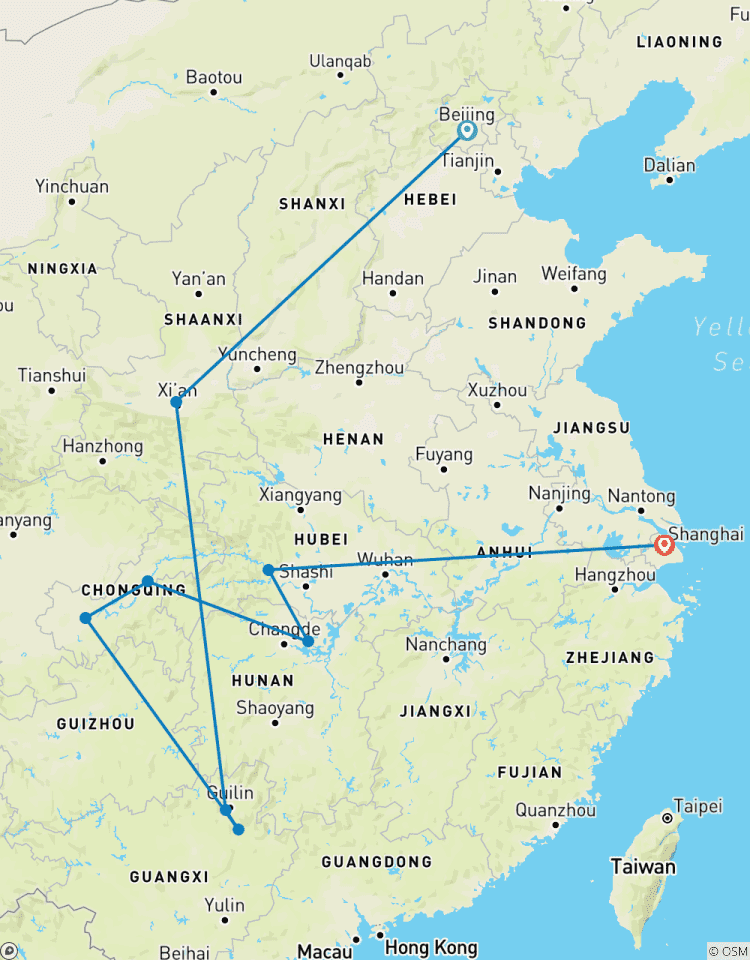 Le meilleur de la Chine : de la Grande Muraille au Yangtsé - circuit de 13 jours circuit