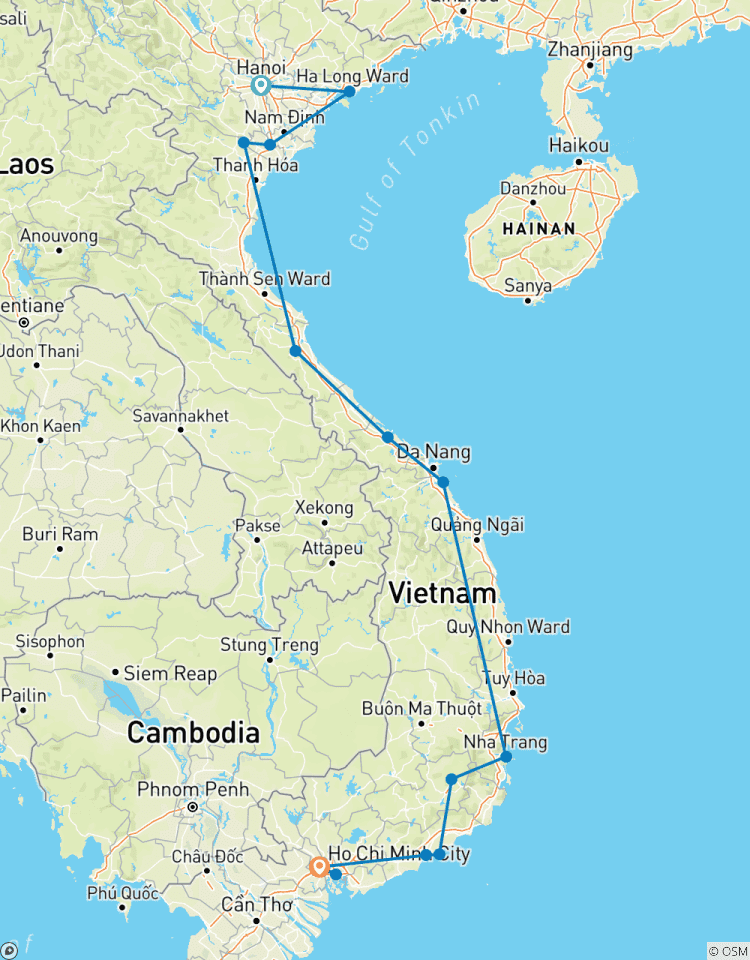 Backpacking Vietnam (23 days) Tour