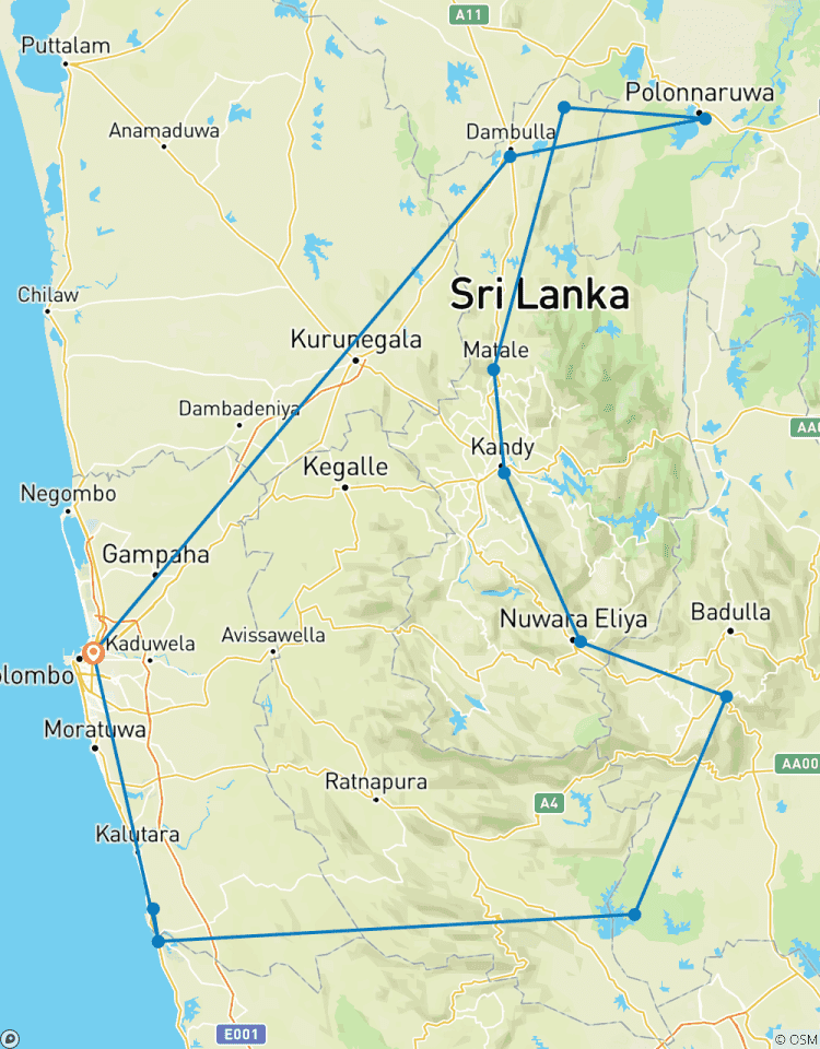 Escapades de luxe au Sri Lanka circuit