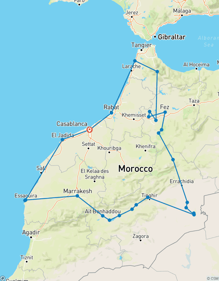 Circuito 14 días - Auténtico viaje por Marruecos