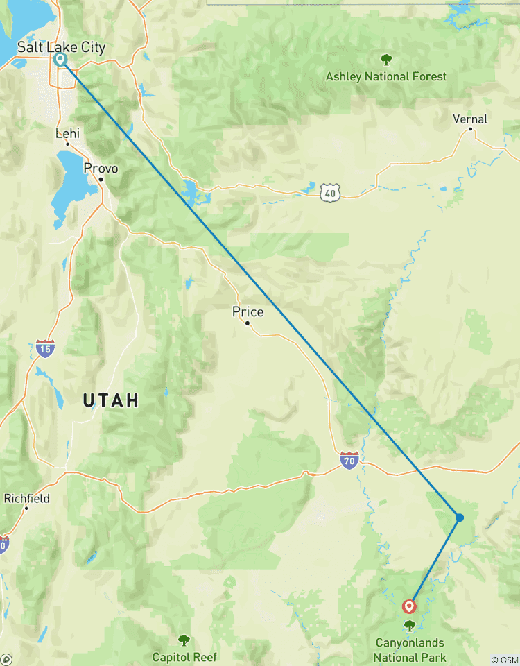 Arches & Canyonlands Hiking & Glamping circuit