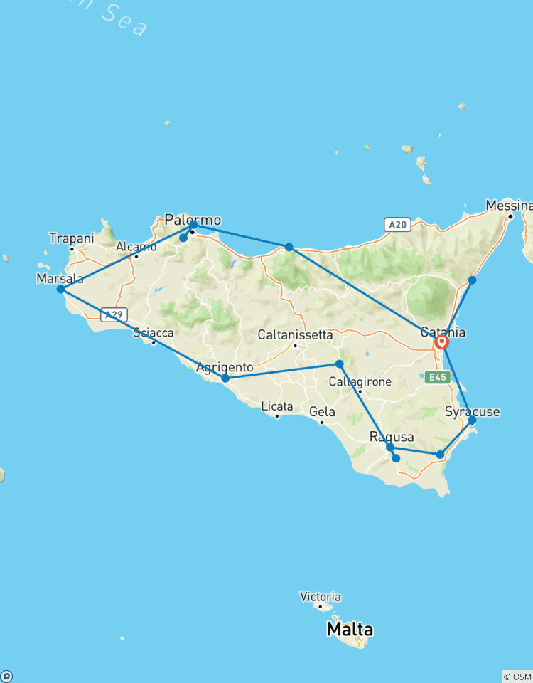 Sicile classique - 8 jours circuit