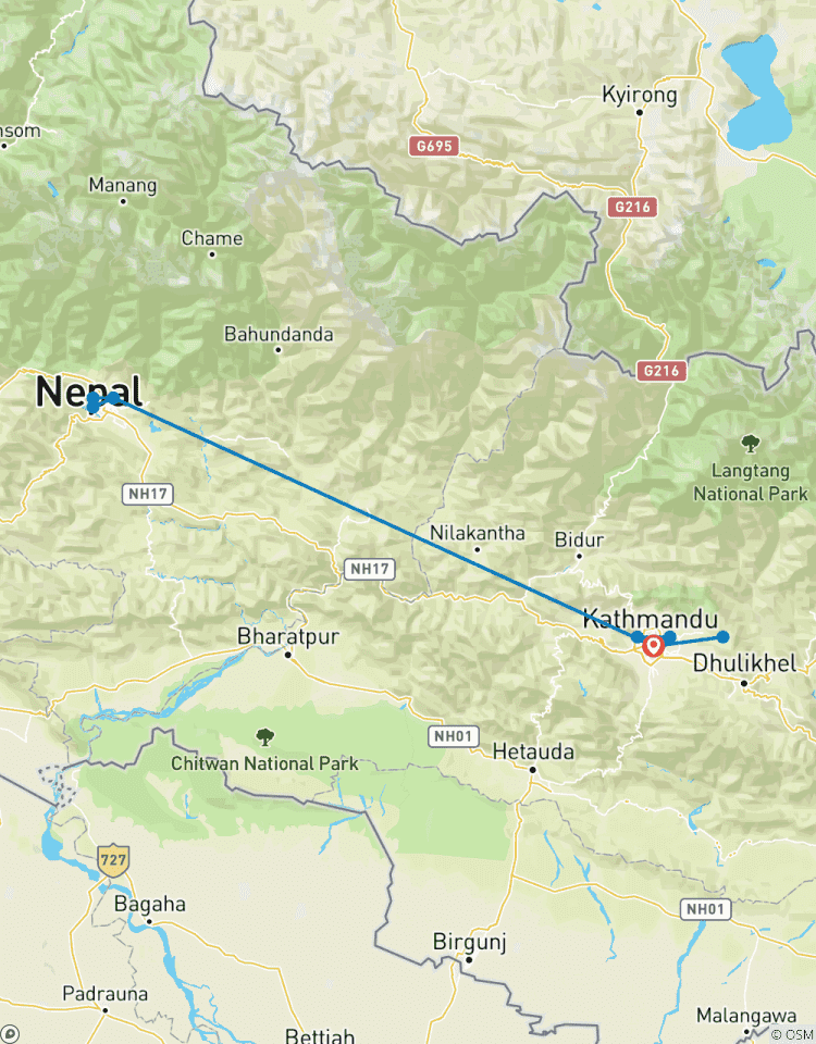 Circuito Mejor Viaje de 6 días por Nepal - Katmandú, Nagarkot y Pokhara