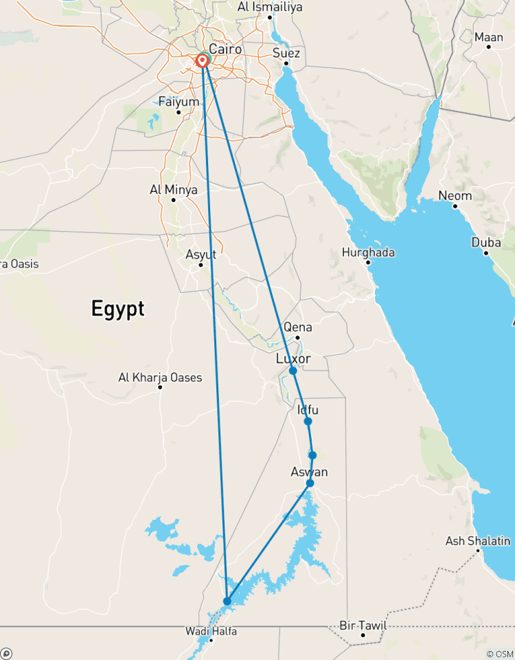 Circuito Leyenda de Egipto (El Cairo - GEM - Luxor - Asuán) Crucero 5 Estrellas por el Nilo