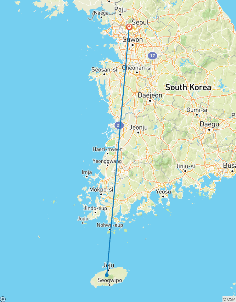 Entdecken Sie Jeju in 3 Tagen: Ein kuratiertes All-Inclusive-Erlebnis Rundreise