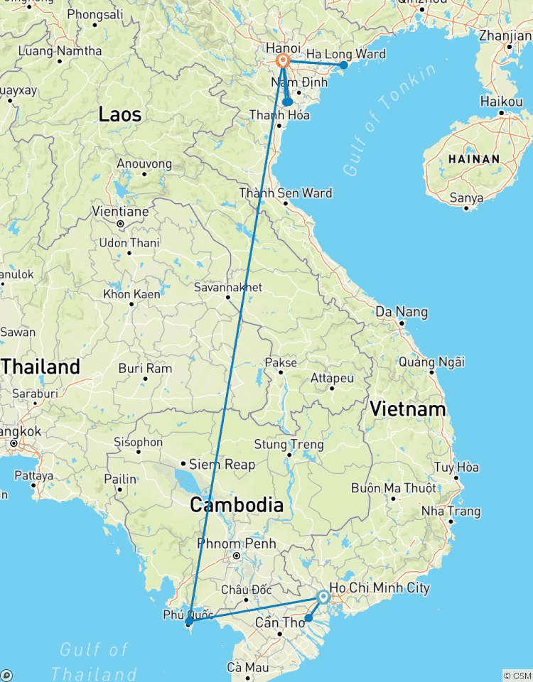 Les incontournables du Vietnam et le séjour balnéaire à Phu Quoc - 13 jours circuit