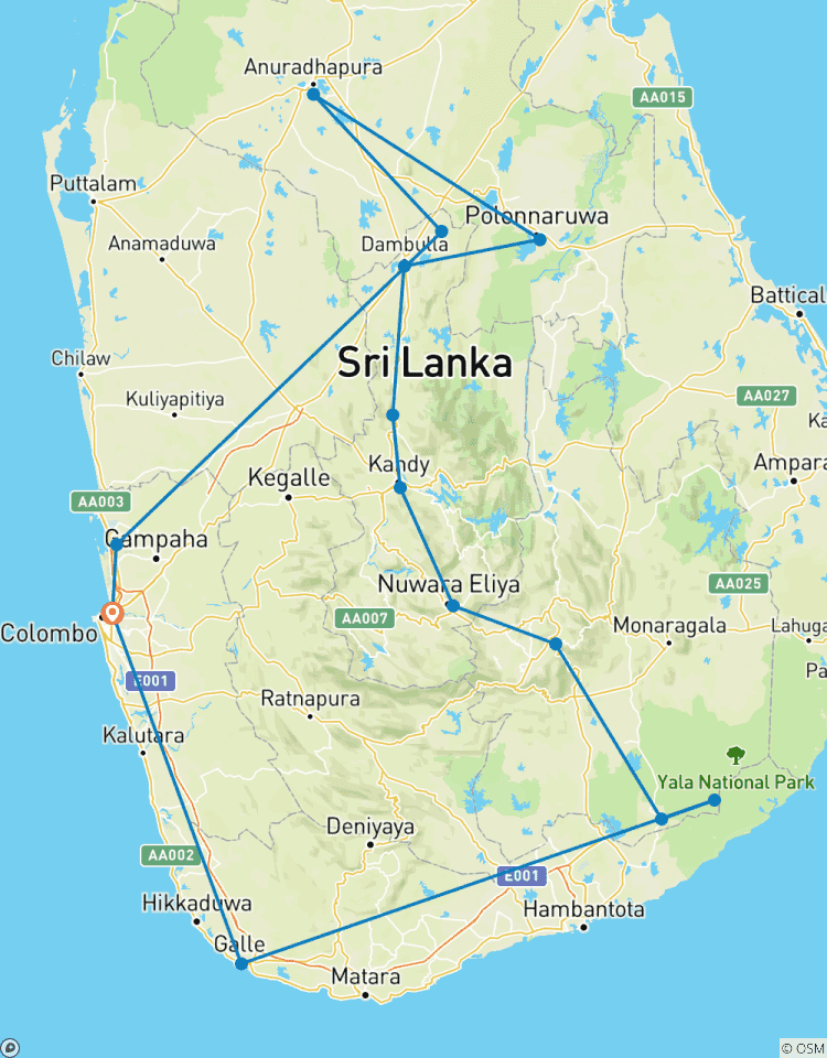 Sri Lanka South Coast Tour Tour