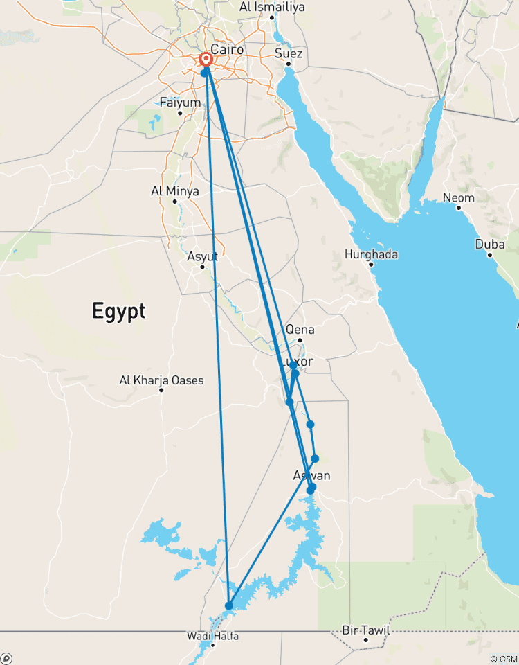 Egypt Luxury Vacation package 10 Day Cairo, Luxor , Aswan & Nile Cruise Tour