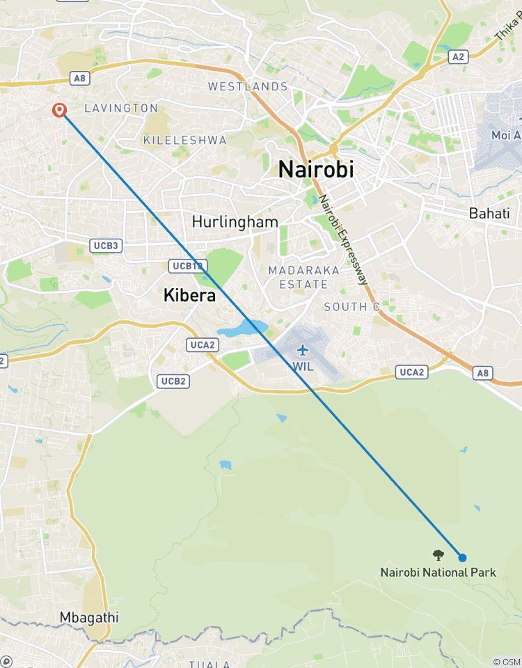 Nairobi Tagesausflug Rundreise