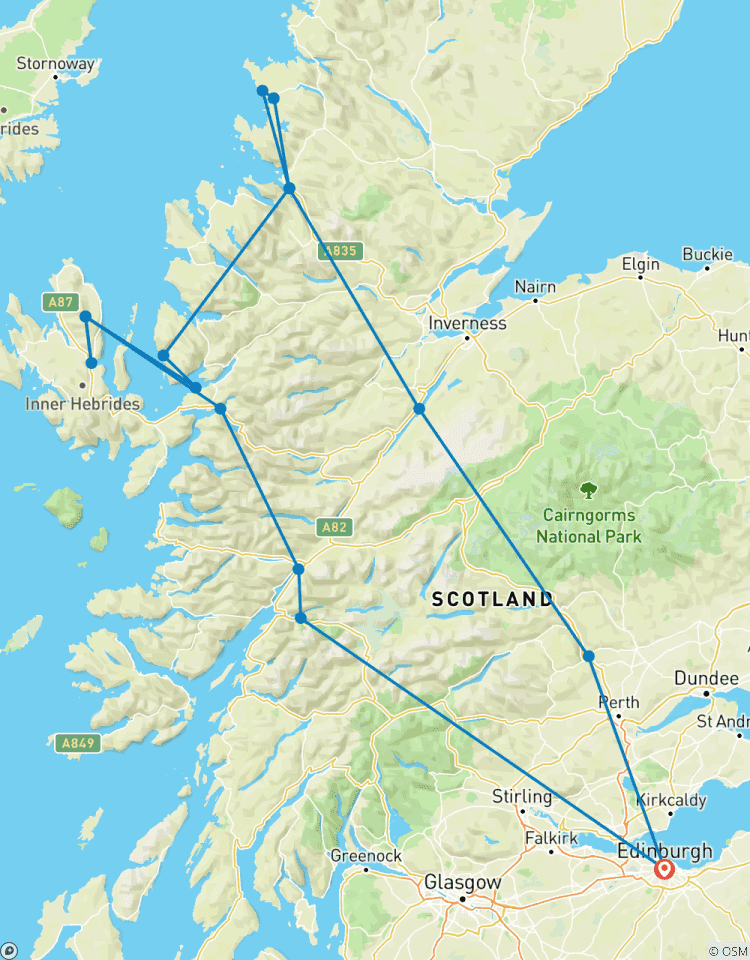 Scottish Highlands From Edinburgh - 5 days Tour