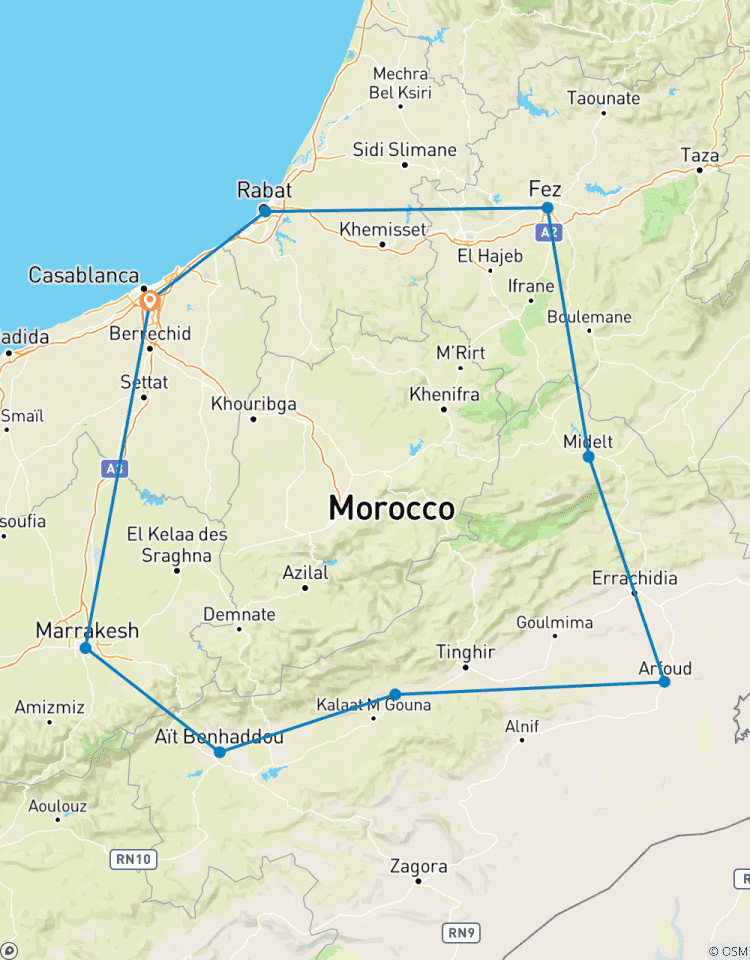 Colors of Morocco (2026) Tour