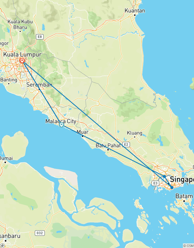 Ronda Ronda: Singapur bis Kuala Lumpur Rundreise