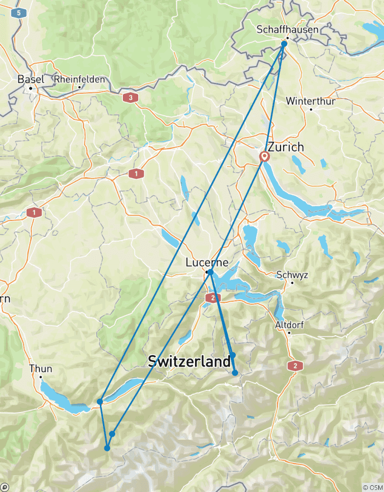 6 Days Trip to Switzerland Tour