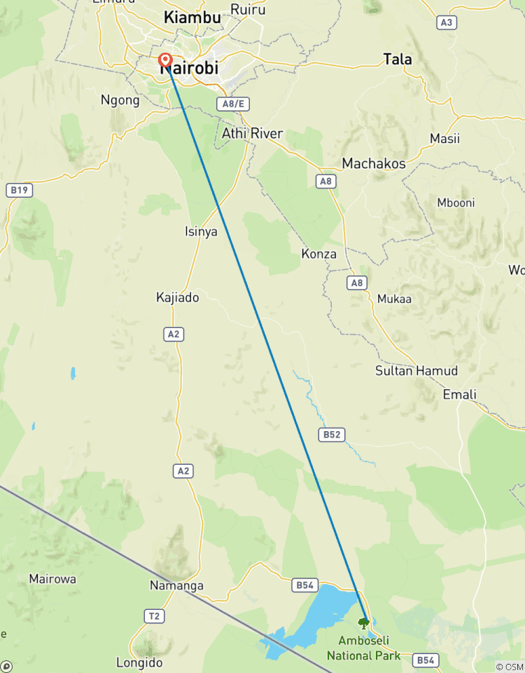 Circuito 2 días en el Parque Nacional de Amboseli