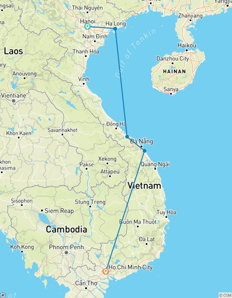 Ontdek de charmes van Vietnam met een Halong Bay cruise inclusief maaltijden-rondreis