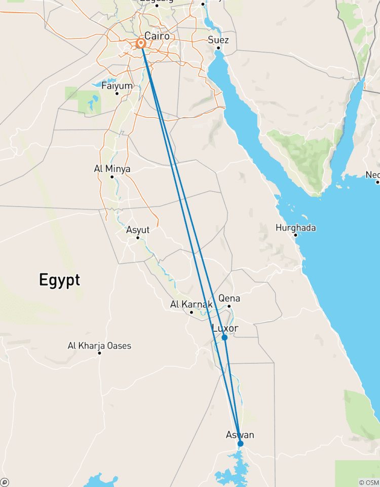 Enjoy the Amazing 6-Day Egypt Tour in Cairo, Luxor & Aswan by flights Tour