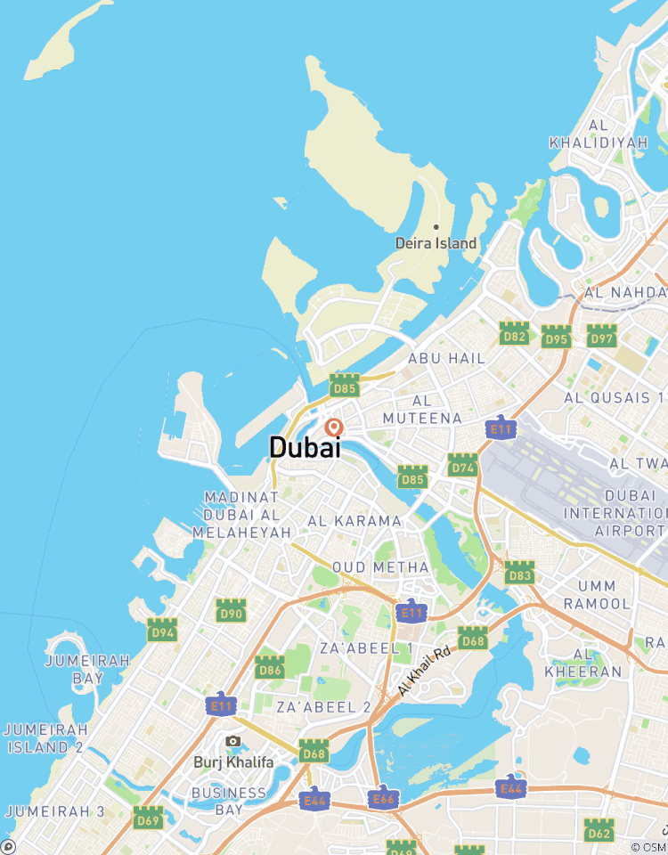 Dubai mit 4-Sterne-Luxushotel-Unterkunft Rundreise