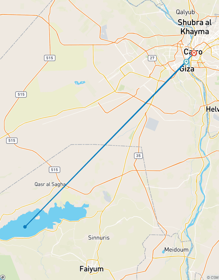 Kairo, Gizeh und Fayoum: 3 Tagesausflüge Rundreise