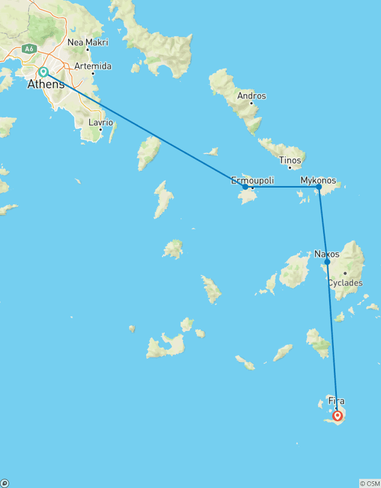 Circuito El mejor circuito de 12 días por Atenas y las Islas Griegas
