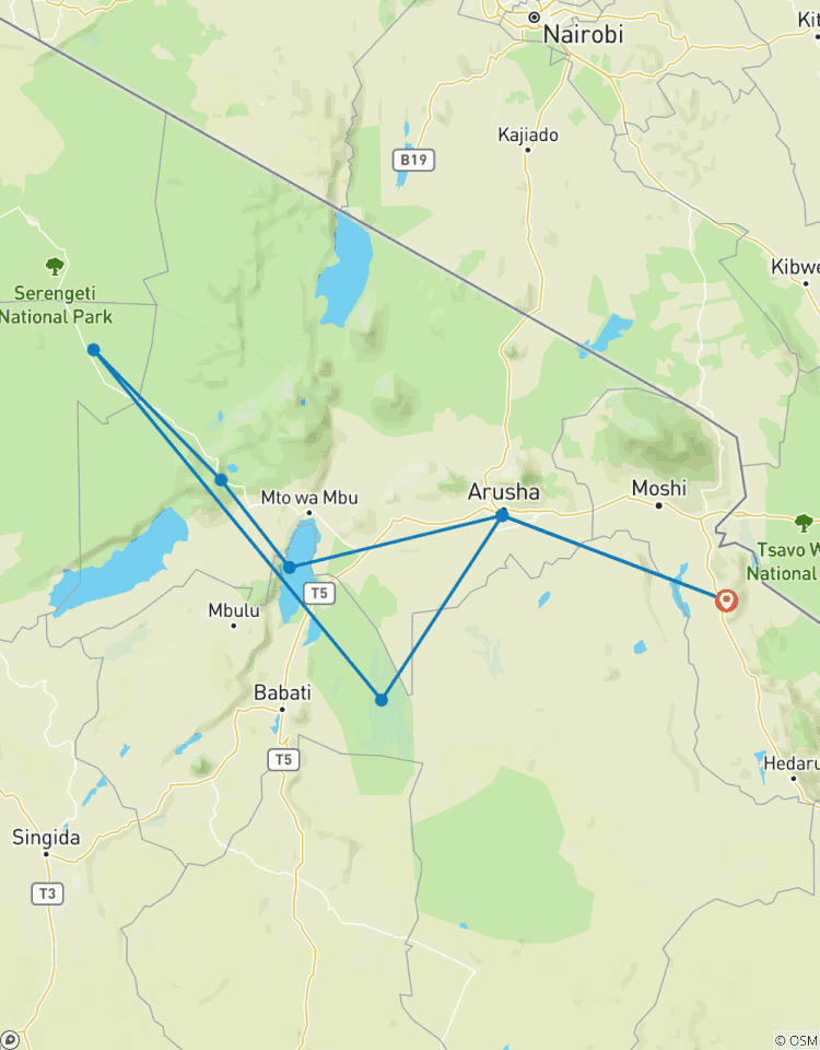 Circuito Safari de lujo en Tanzania